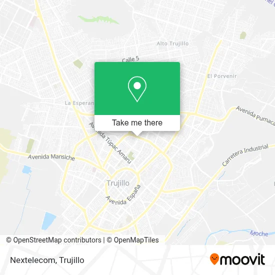 Nextelecom map
