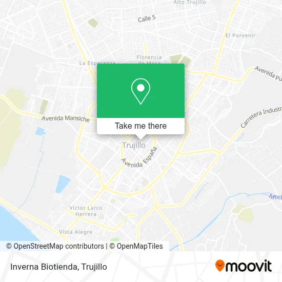 Inverna Biotienda map