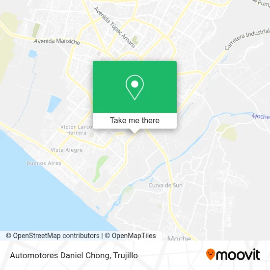 Automotores Daniel Chong map