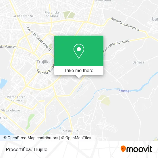 Procertifica map