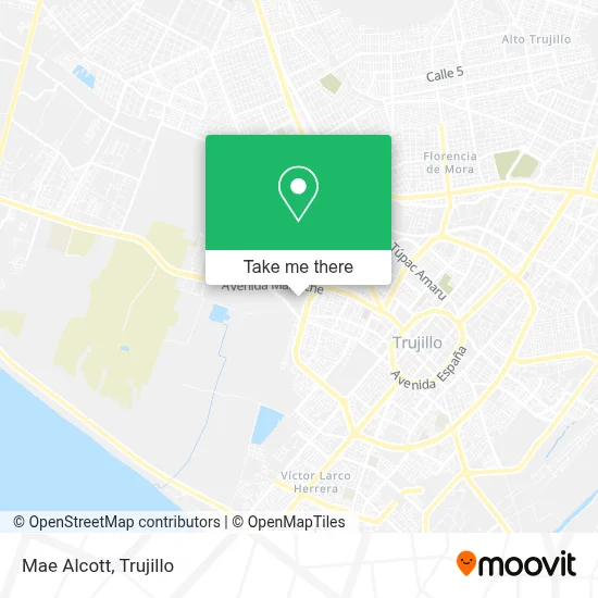 Mae Alcott map