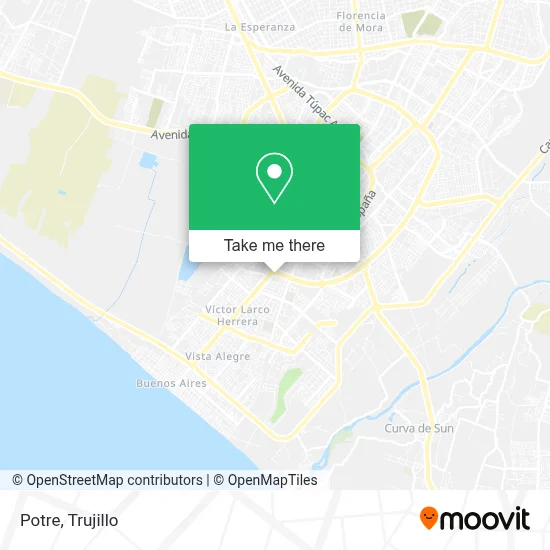 Potre map