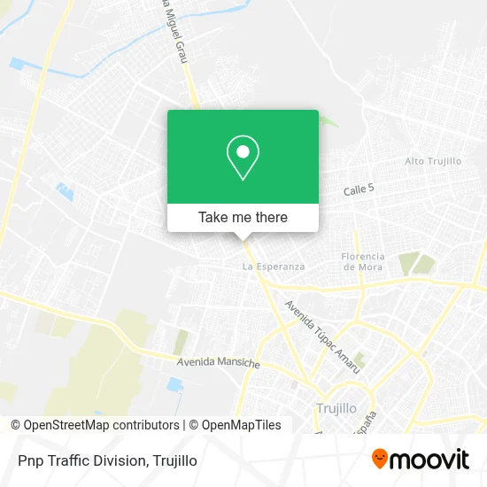 Pnp Traffic Division map