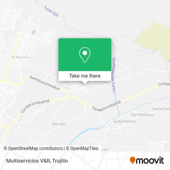 Multiservicios V&R map