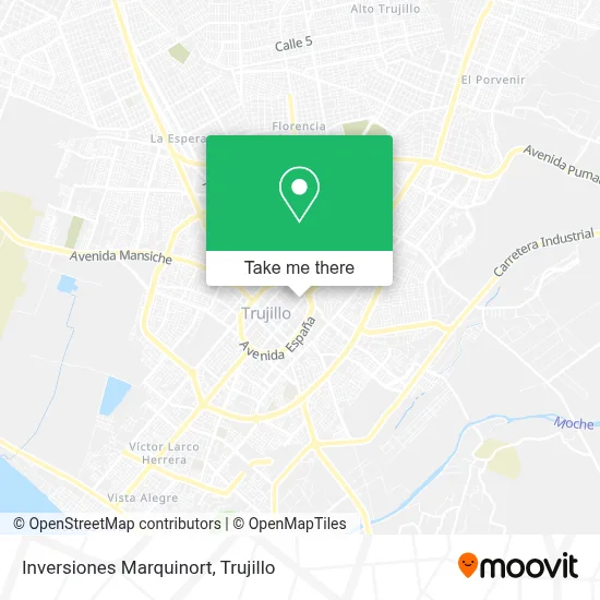 Inversiones Marquinort map