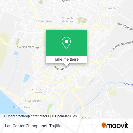 Lan Center Chinoplanet map