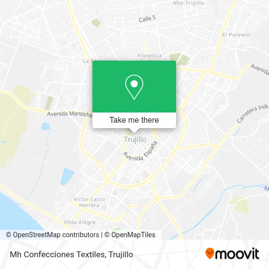 Mh Confecciones Textiles map