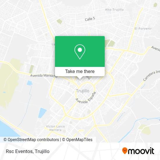 Rsc Eventos map