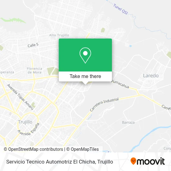 Servicio Tecnico Automotriz El Chicha map