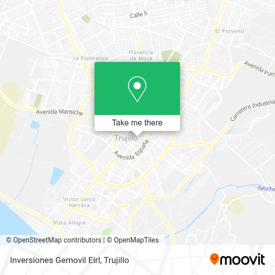 Inversiones Gemovil Eirl map
