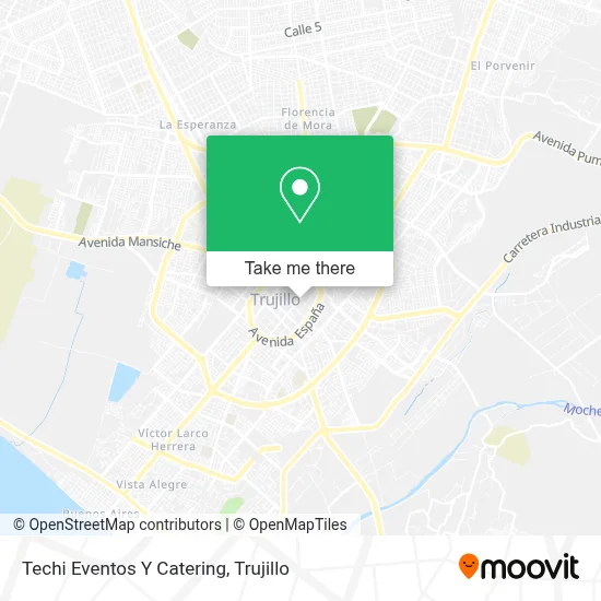 Techi Eventos Y Catering map