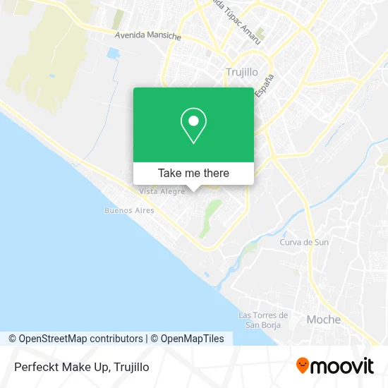 Perfeckt Make Up map