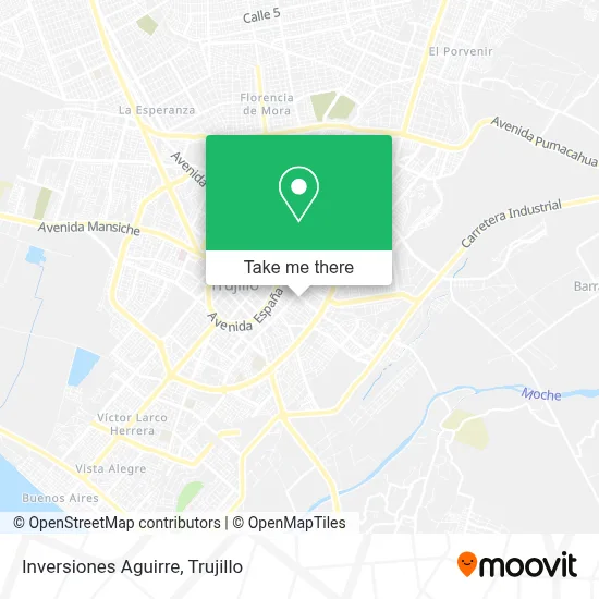 Inversiones Aguirre map