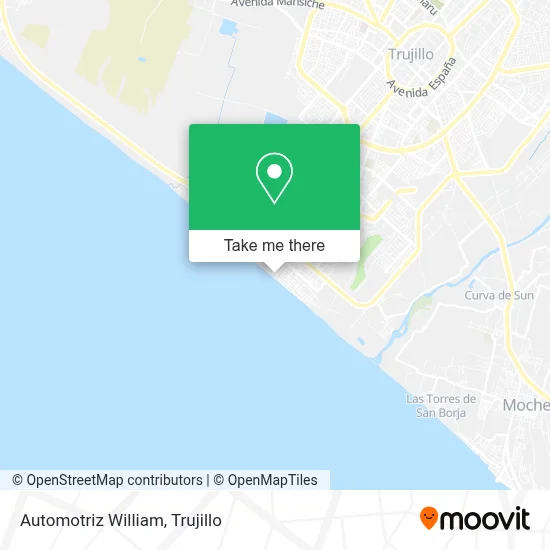 Automotriz William map