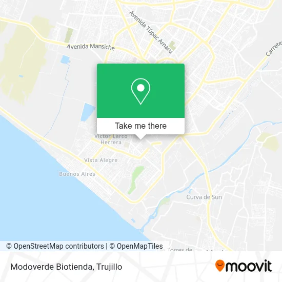Modoverde Biotienda map