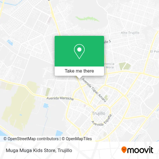 Muga Muga Kids Store map