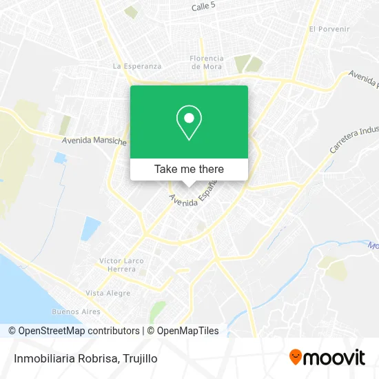 Inmobiliaria Robrisa map