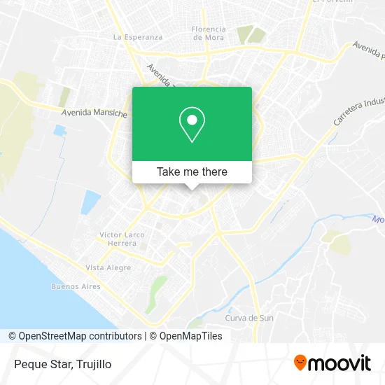 Peque Star map