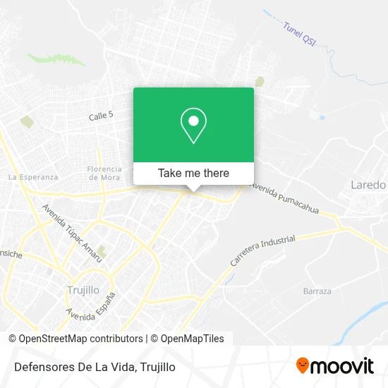Defensores De La Vida map
