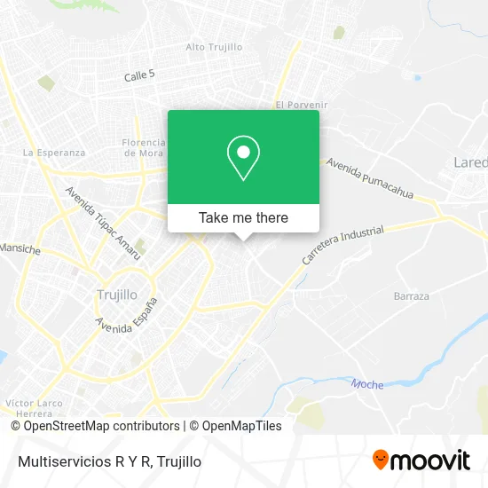 Multiservicios R Y R map