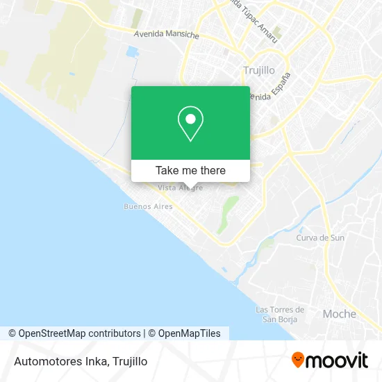 Automotores Inka map