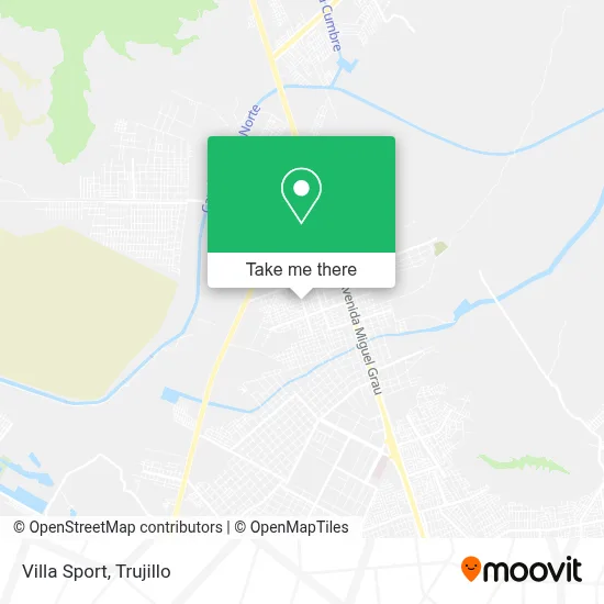Villa Sport map