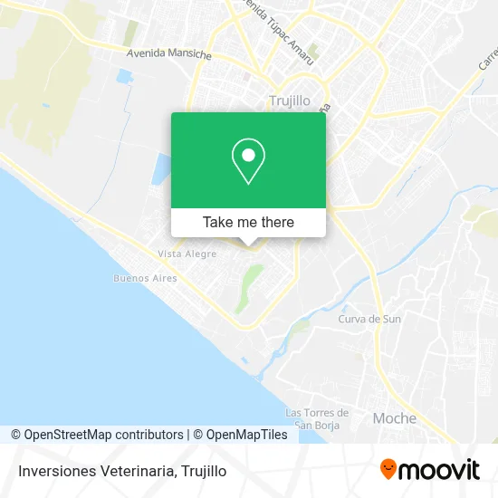 Inversiones Veterinaria map