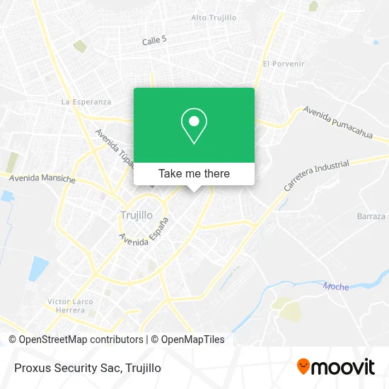 Proxus Security Sac map