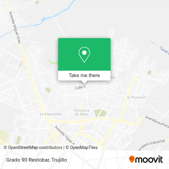 Grado 90 Restobar map
