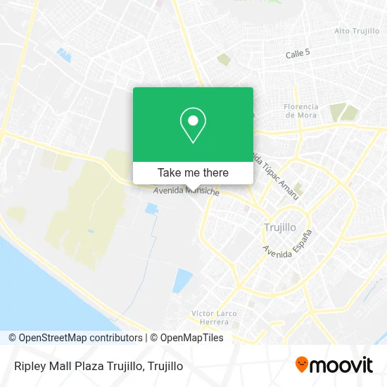Ripley Mall Plaza Trujillo map