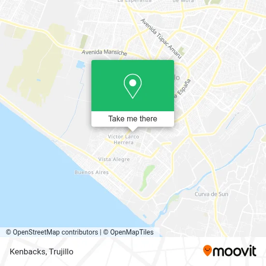Kenbacks map