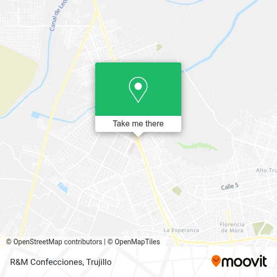 R&M Confecciones map