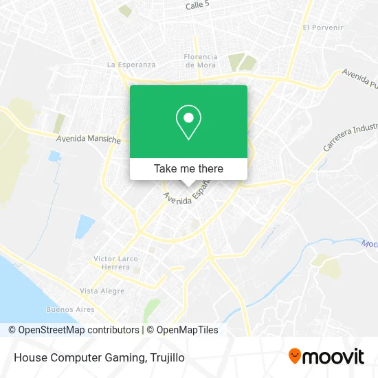 House Computer Gaming map