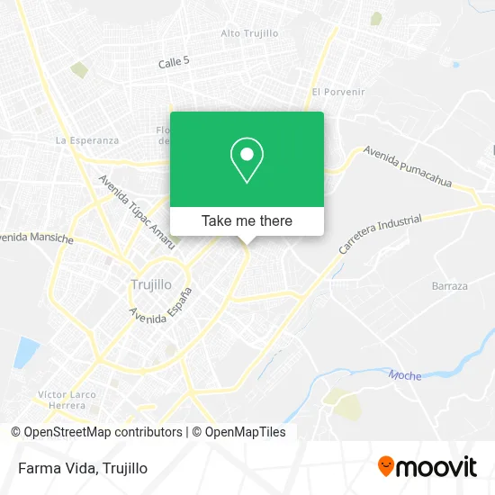 Farma Vida map