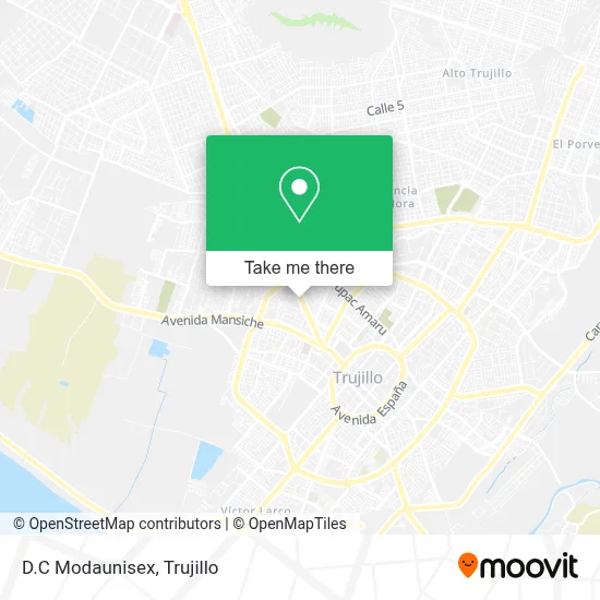 D.C Modaunisex map