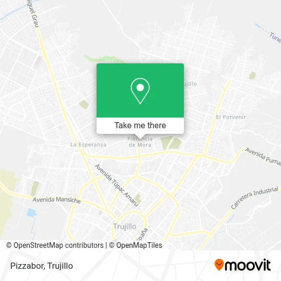 Pizzabor map