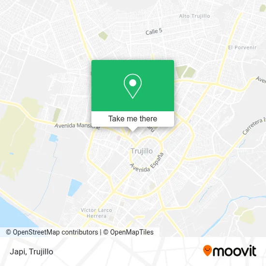 Japi map