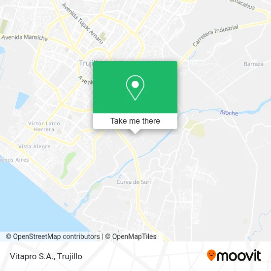 Vitapro S.A. map