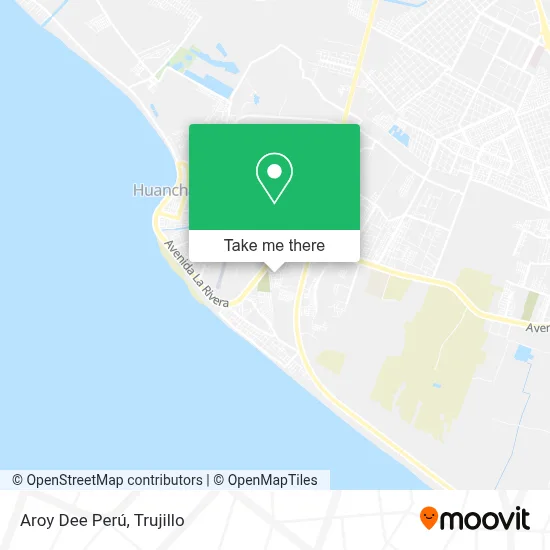 Aroy Dee Perú map