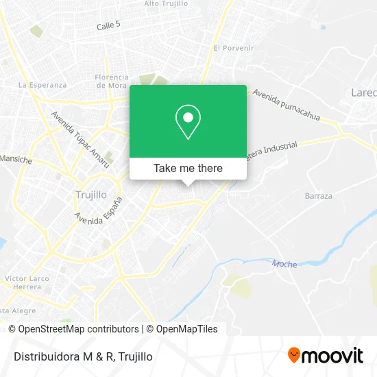 Distribuidora M & R map