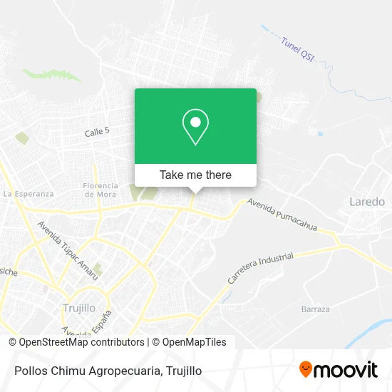 Pollos Chimu Agropecuaria map