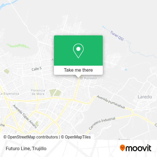 Futuro Line map