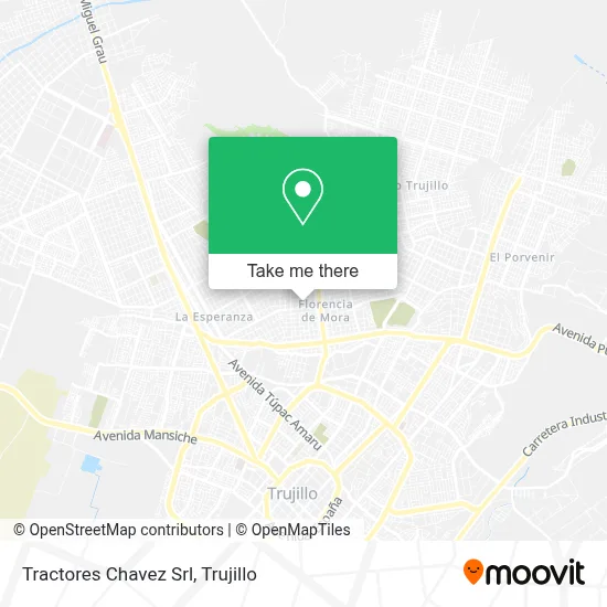 Mapa de Tractores Chavez Srl