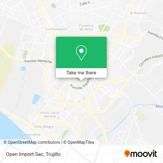 Open Import Sac map