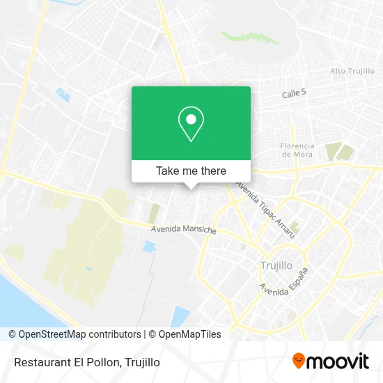 Restaurant El Pollon map