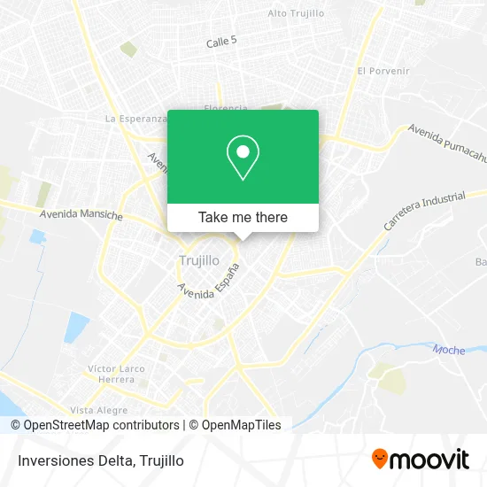 Inversiones Delta map
