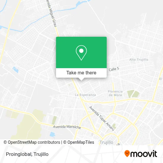Proinglobal map