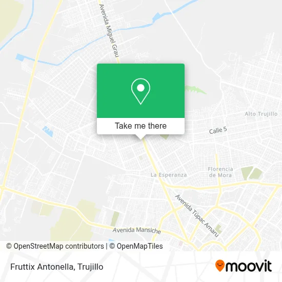 Fruttix Antonella map