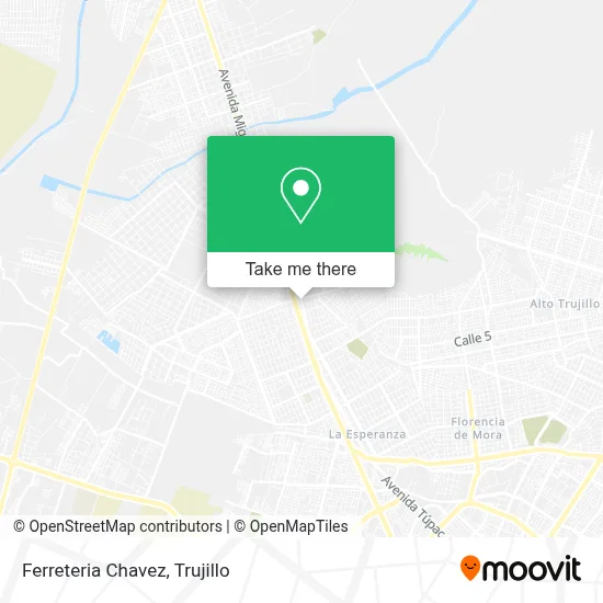 Ferreteria Chavez map
