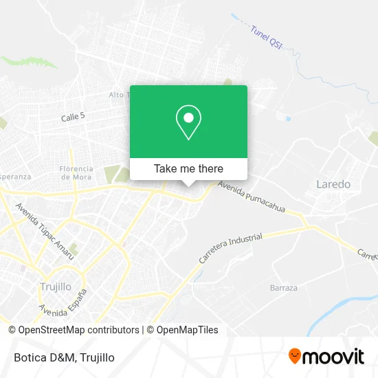 Botica D&M map